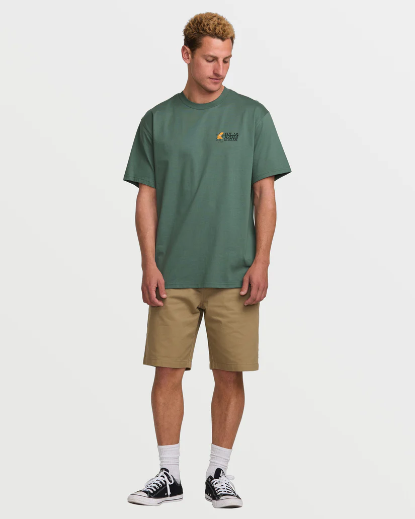 CAMISETA MASCULINO BILLABONG HAPPY FINS REGULAR – foto 3